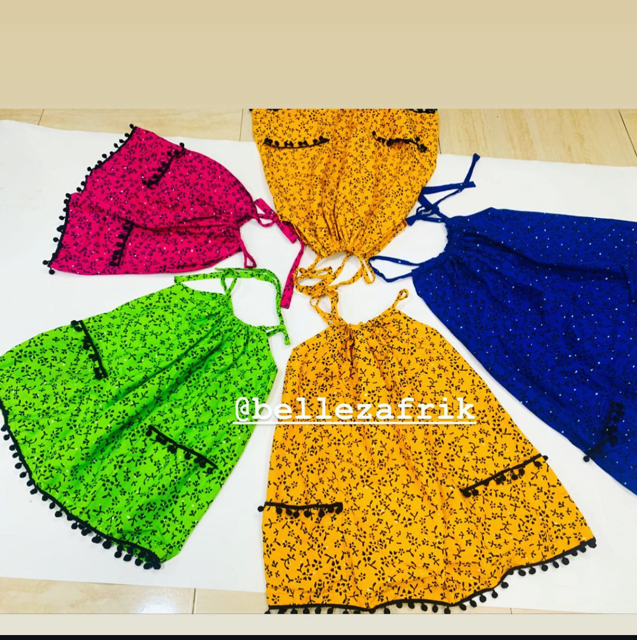 Omoye pillow case dress